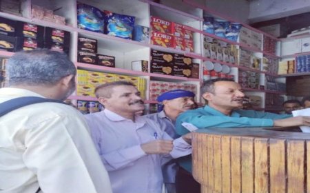 حملة رقابية موسعة على المحلات التجارية والأفران في مديرية الضالع