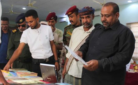 السلطة المحلية بيبعث تفتتح معرض الكتاب الأول بالمديرية 