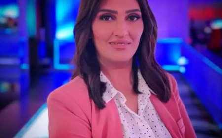 الاعلامية اليمنية أسماء راجح تتجسد على قسمات وجهها هموم الوطن  