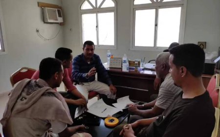 قيادة نصر بروم تتطلع على الدراسات الأولية لمنشأة وملعب النادي