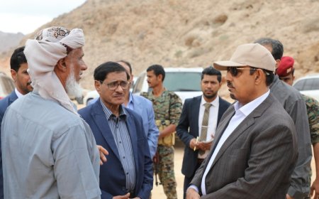 المكلا..  تقدم ملحوظ في أعمال المرحلة الثانية لمشروع خور المكلا والطريق الدائري