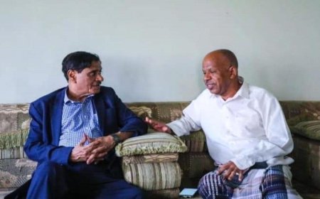 البحسني يقوم بزيارات تفقدية لشخصيات بارزة بحضرموت