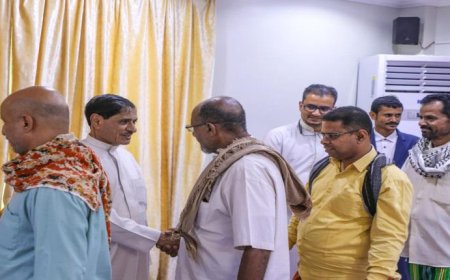 عضو مجلس القيادة الرئاسي البحسني يقيم مأدبة إفطار بمناسبة حلول شهر رمضان