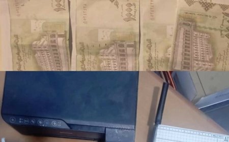 شرطة تريم تلقي القبض على مزور للعملة الوطنية وترويجها بين المواطنين