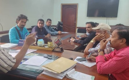 المكلا.. بايعشوت يناقش آلية تنسيق وتنظيم البرامج الصحية