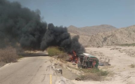 وفاة سائق شاحنة بحادثة سير في أبين