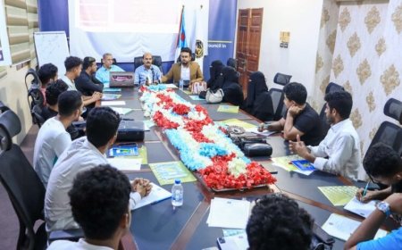 منسقية الانتقالي بجامعة حضرموت تنظم برنامجًا تدريبيًا في الصحافة الإلكترونية