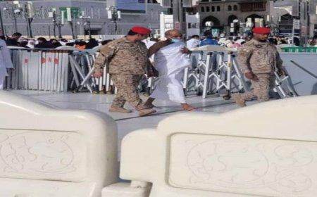 اللواء محمود الصبيحي يؤدي مناسك العمرة