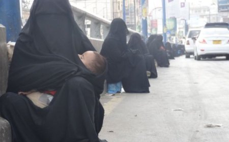 مفاجأة صادمة وغير متوقعة عن متسولات في شوارع صنعاء 