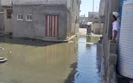 مياه الصرف الصحي تغرق شوارع السيلة
