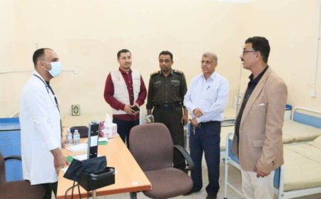 باضروس يدشن مشروع القافلة الطبية التخصصية لنزلاء الإصلاحية المركزية بمدينة المكلا