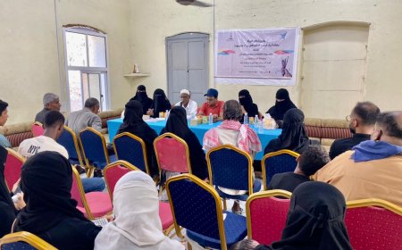 اختتام مسابقة الرسم الفني حول قضايا المرأة في حضرموت