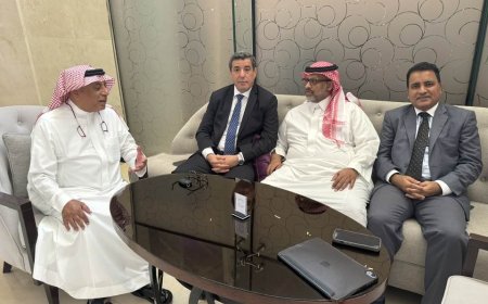 الدوحة.. وفد من قناة حضرموت الفضائية يلتقي السفير راجح بادي ويشيد بنشاطه الإنساني والدبلوماسي