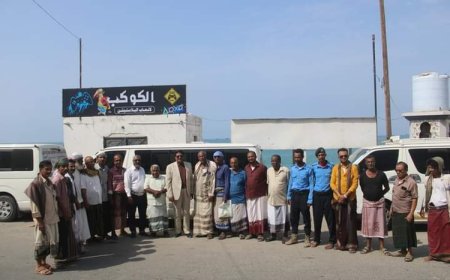 تدشين فرزات الباصات الجديدة في مدينة المكلا