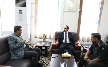 محافظ حضرموت يوجه بتعزيز اليقظة والتعامل بحزم مع مزعزي الأمن بالمحافظة