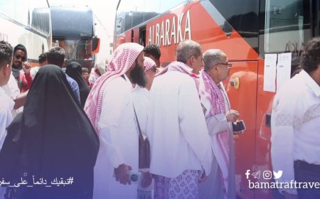 تدشين تفويج حجاج وكالة بامطرف لعام 1445ه‍