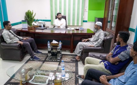 وفد من مؤسسة وادي دوعن للتنمية يزور مؤسسات نهد وأساس وأمان في المكلا لبحث التعاون