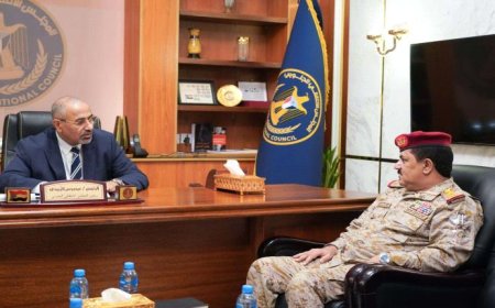 الزبيدي يوجه برفع الجاهزية القتالية