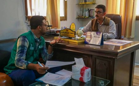 باضروس يناقش مع مدير مؤسسة يماني استعداداتها لتنفيذ مشروع الأضاحي للعام 2024م