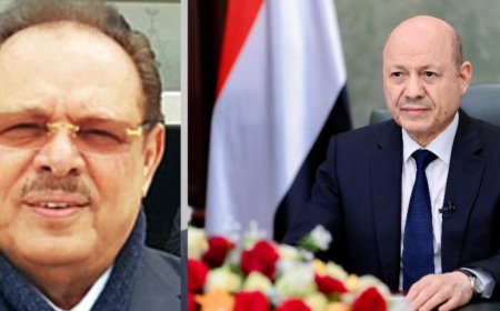 لأول مرة.. العليمي يجري اتصالاً هاتفياً بالرئيس الأسبق علي ناصر محمد