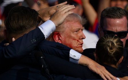 إصابة ترامب برصاصة خلال تجمع انتخابي في أمريكا