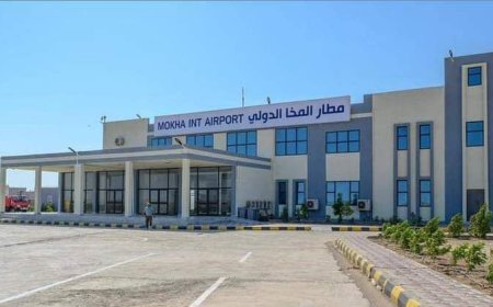 تركيب محطة أرصاد جوية في مطار المخا الدولي