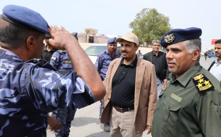 محافظ حضرموت يشيد بنجاح تدريب قوات شرطة النجدة بالمكلا