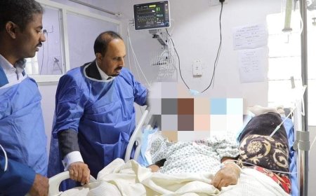 محافظ حضرموت يطمئن على الحالة الصحية للعلّامة علي بن سالم بكيّر