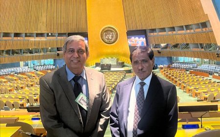 جولة جديدة لعضو مجلس القيادة الرئاسي فرج البحسني في نيويورك