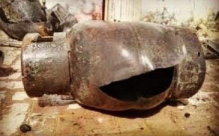 مقتل مواطن وإصابة نجله بحروق إثر انفجار أسطوانة غاز وسط اليمن