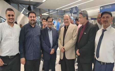 عضو مجلس القيادة الرئاسي فرج البحسني يصل إلى مدينة شيكاغو