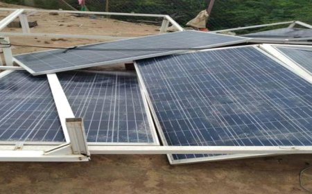 تضرر كبير لأهم منظومات الطاقة الشمسية لمشروع مياه في شبوة