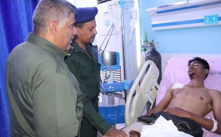 المنهالي يزور مصابي شحير ويؤكد القبض على المتهمين