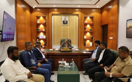 محافظ حضرموت يطلع على نتائج نزول اللجنة الوطنية للطاقة الى مركز المكلا للعلاج الاشعاعي