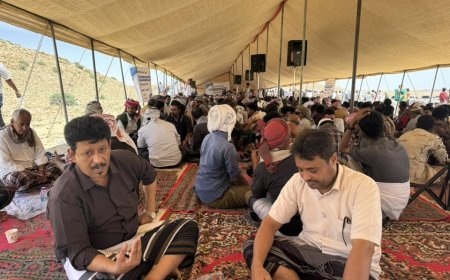 إجماع وتوافق في اجتماع قبائل سيبان برأس حويره