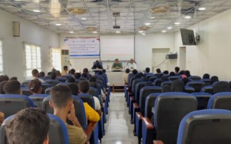 مرصد الحريات الإعلامية يدرب 67 طالباً في حضرموت لتعزيز الوعي القانوني للصحفيين