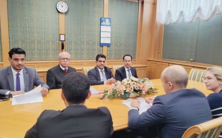 وزير النفط والمعادن يدعو الشركات الروسية للاستثمار في قطاعات النفط والتعدين