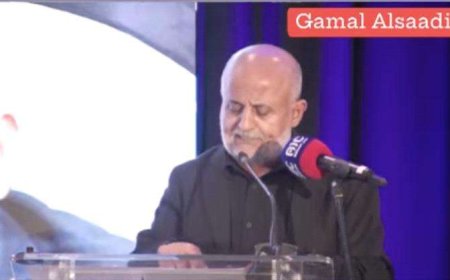 رئيس الجالية الجنوبية يوجه كلمة نارية امام اللواء الزبيدي