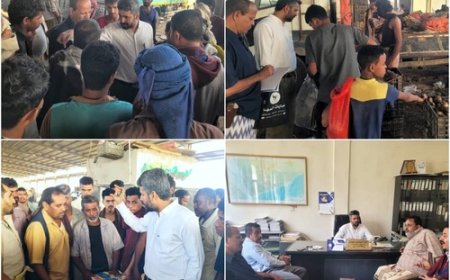 العوبثاني يتفقد سوق الجملة للخضار والفواكه ويبحث عن أسباب ارتفاع الأسعار