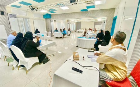 اللجنة الاستشارية بحضرموت تستعرض سير العمل في مطار الريان الدولي