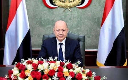 العليمي يدعو في بيان للشعب إلى تعزيز وحدة الصف واسناد مؤسسات الدولة وعدم تسييس القضايا العادلة