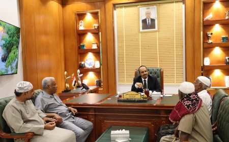 المحافظ بن ماضي يوكد أهمية دعم الفنون الشعبية لحفظ تراثنا الثقافي المُعبّر عن الهوية الحضرمية 