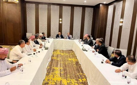 البركاني يزور وفد مجلس حضرموت ويبارك إعلان رئاسة الأمانة العامة ومجلس الحكماء