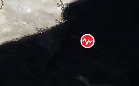 هزة زلزالية بحرية في خليج عدن دون مخاطر