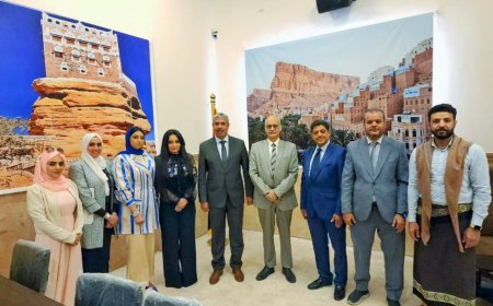 افتتاح مكتب الجالية اليمنية في مصر بحضور السفير بحاح