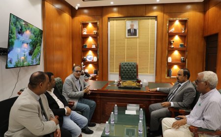 محافظ حضرموت يبحث مع وزير الصحة الوضع الصحي وسُبل تحسين الخدمات الصحية بالمحافظة