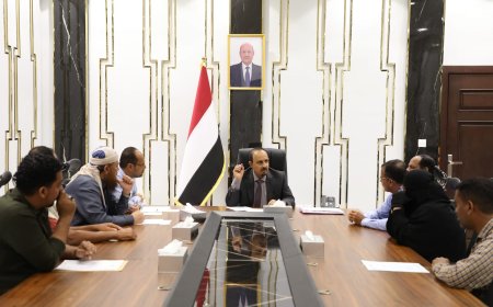 المحافظ بن ماضي يؤكد دعمه لمطالب هيئة تدريس وموظفي جامعة حضرموت ويشيد بدورها السامي