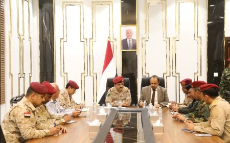 محافظ حضرموت ووزير الدفاع يرأسان اجتماعًا للجنة الأمنية بحضرموت