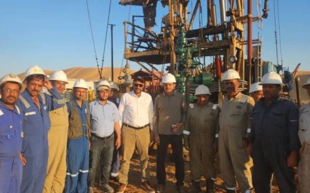 تدشين مشروع المضخة الغاطسة ESP في شركة صافر