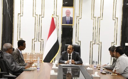 محافظ حضرموت يبحث مع مدير مكتب FAO جوانب التنسيق للمشاريع ذات الأولوية للمجتمعات المحلية